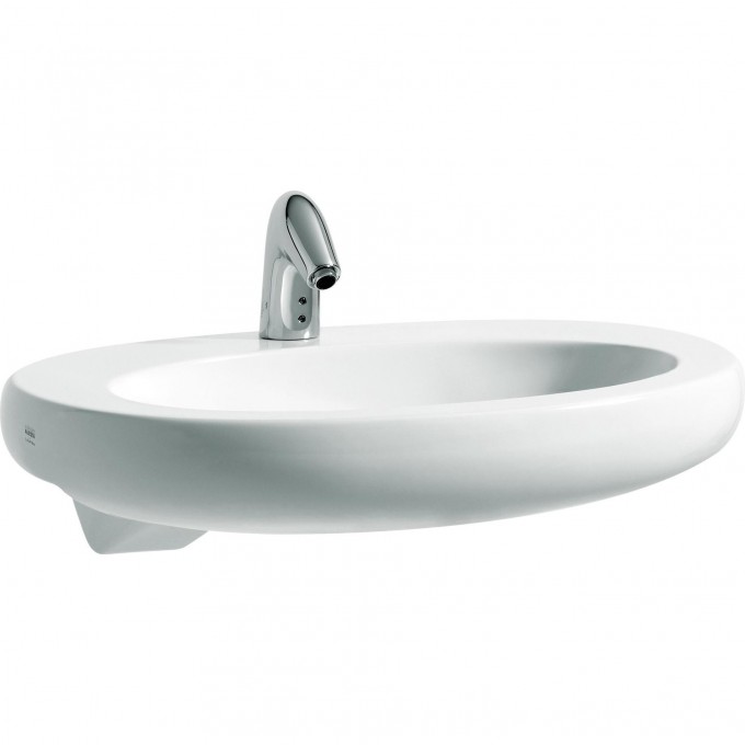 Раковина полувстраиваемая LAUFEN IL BAGNO ALESSI ONE 75x50 8.1397.2.400.104.1 Раковина полувстраиваемая LAUFEN IL BAGNO ALESSI ONE 75x50 8.1397.2.400.104.1
