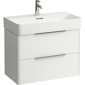 Шкафчик для раковины LAUFEN BASE 810285, с 2 ящиками, белый матовый Шкафчик для раковины LAUFEN BASE 810285, с 2 ящиками, белый матовый