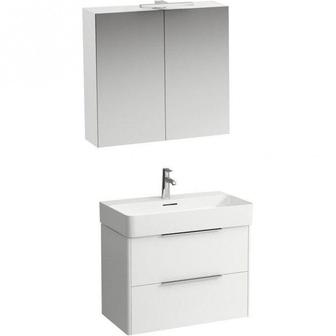 Шкафчик для раковины LAUFEN BASE 810285, с 2 ящиками, глянцевый белый 4.0235.2.110.261.1 Шкафчик для раковины LAUFEN BASE 810285, с 2 ящиками, глянцевый белый 4.0235.2.110.261.1