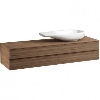 Шкафчик LAUFEN IL BAGNO ALESSI ONE под раковину 8.1897.3, 1600 мм, с вырезом справа Шкафчик LAUFEN IL BAGNO ALESSI ONE под раковину 8.1897.3, 1600 мм, с вырезом справа