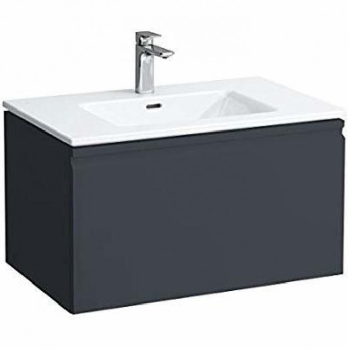 Тумба с раковиной LAUFEN PRO S графит 8.6096.6.480.104.1 Тумба с раковиной LAUFEN PRO S графит 8.6096.6.480.104.1