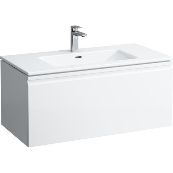 Тумба с раковиной LAUFEN PRO S с ящиком, глянцевый белый 8.6096.5.475.104.1 Тумба с раковиной LAUFEN PRO S с ящиком, глянцевый белый 8.6096.5.475.104.1